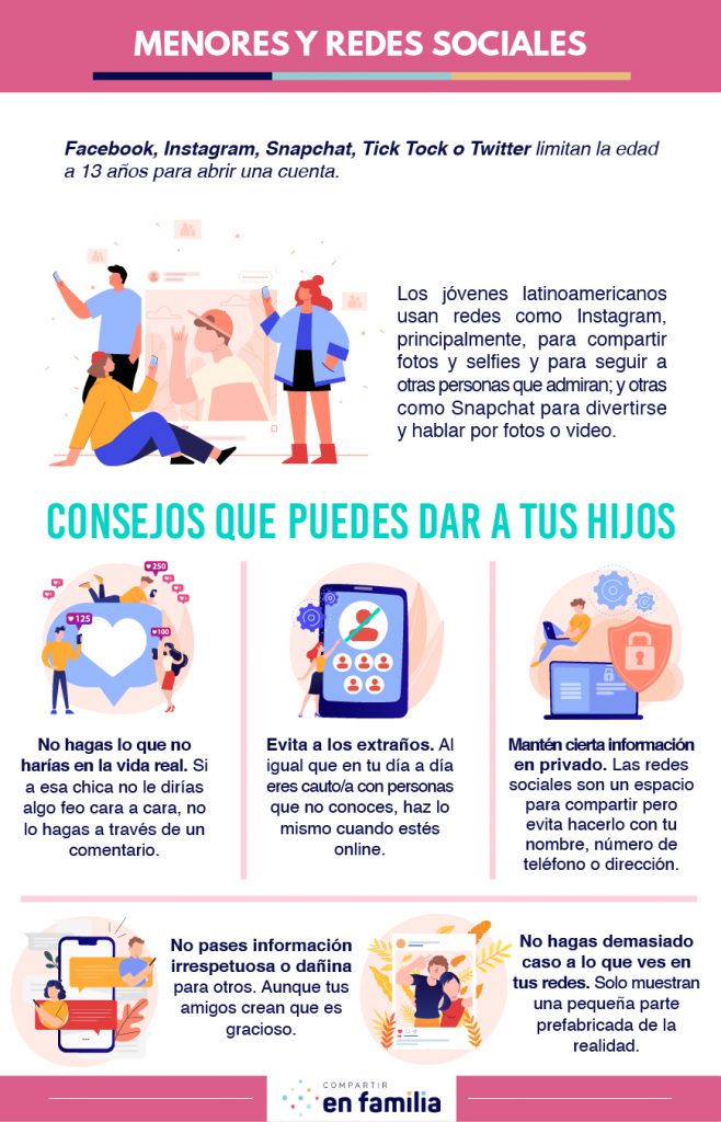 5 Tips Para Un Buen Uso De Las Redes Sociales Compartir En Familia 4324